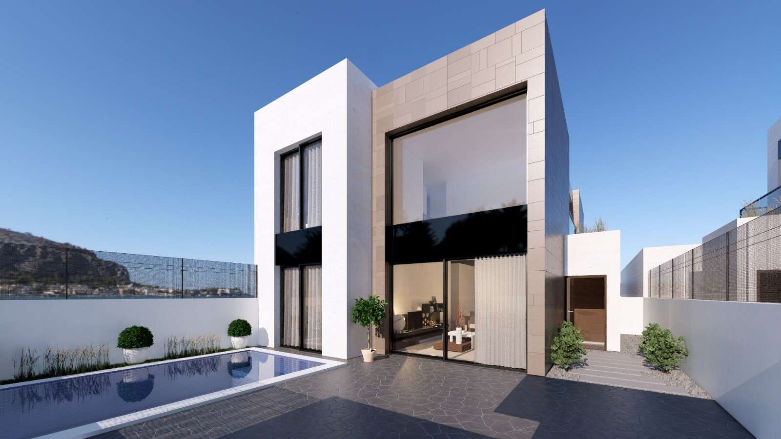 Moderne villa centrum Formentera
