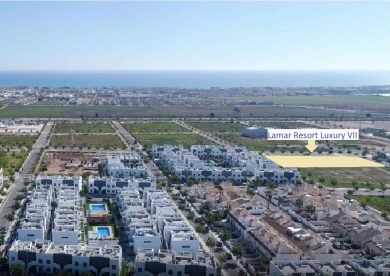Luxe complex met zicht op zee nabij Torre de la Horadada