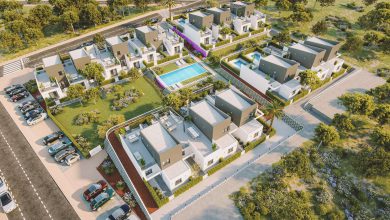 Geschakelde woningen op een prachtig resort