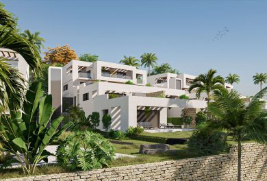 Luxe appartementen met frontaal golfzicht in Font Del Llop